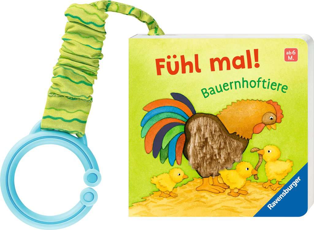 Bilderbuch Ravensburger Mein erstes Buggybuch: Fühl mal! Bauernhof