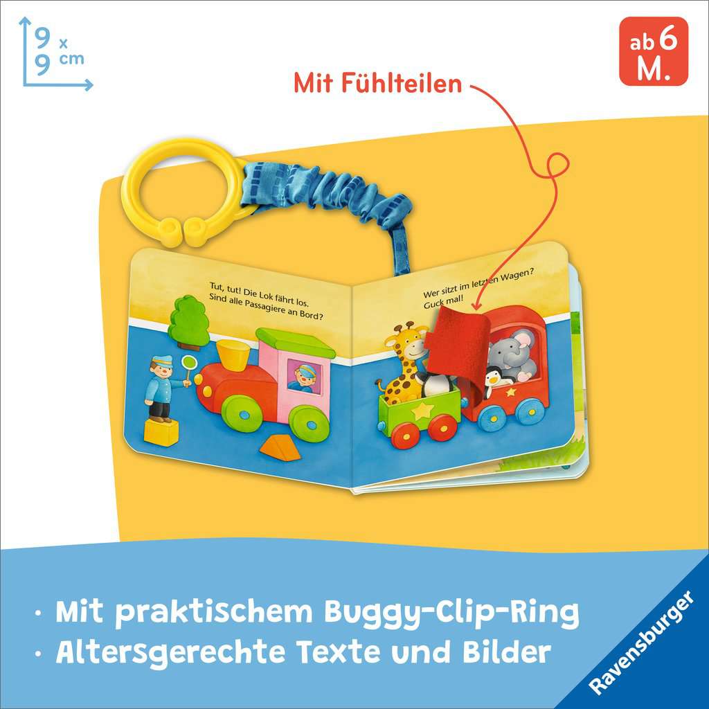 Bilderbuch Ravensburger Mein erstes Buggybuch: Fühl mal! Fahrzeuge