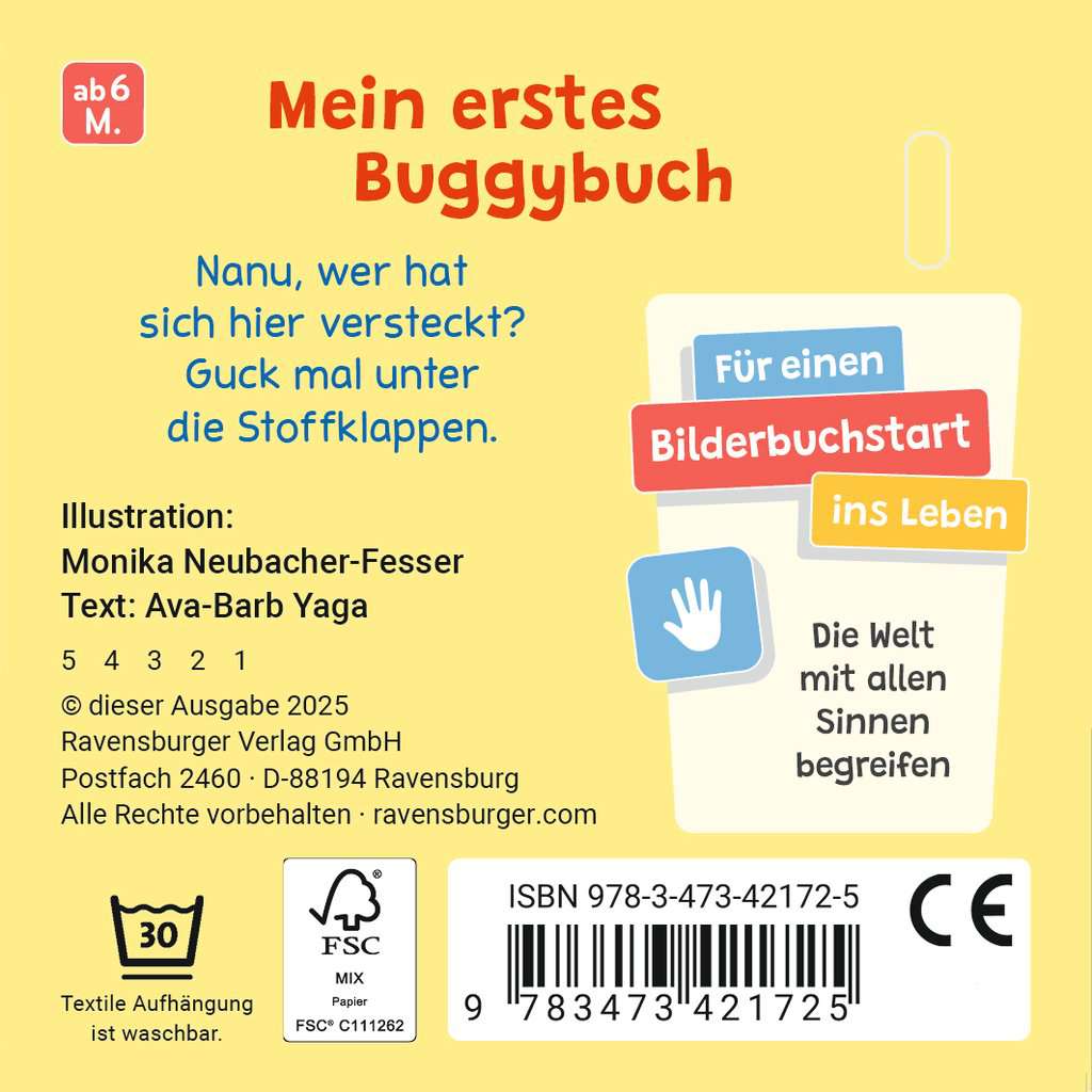 Bilderbuch Ravensburger Mein erstes Buggybuch: Guck Mal. Erste Sachen