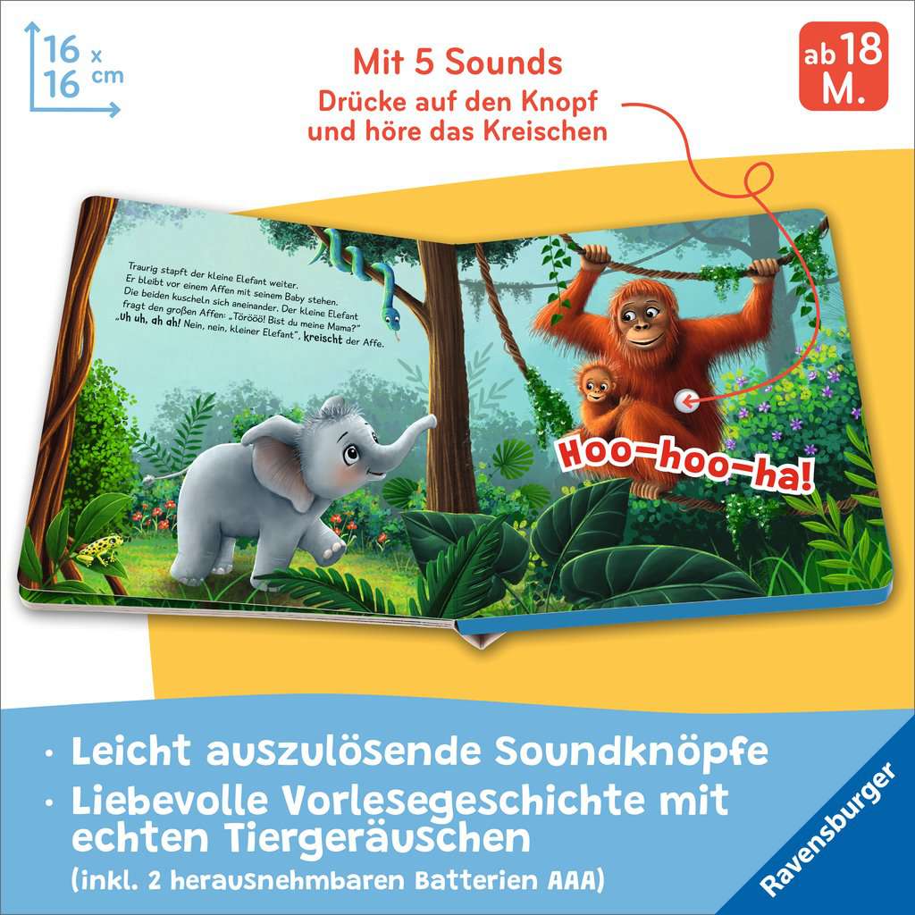 Bilderbuch Ravensburger Hör mal hin: Törööö! Bist du meine Mama?