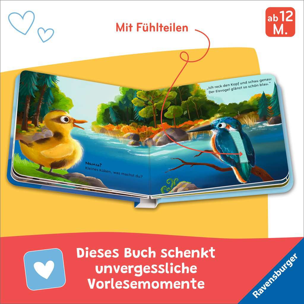 Bilderbuch Ravensburger Mein liebstes Vorlese-Fühlbuch: Das kleine Küken