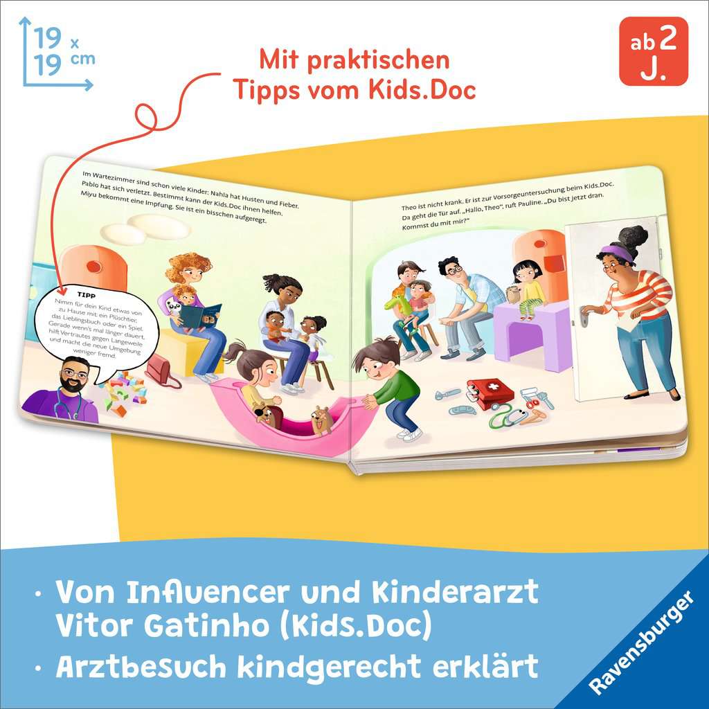 Bilderbuch Ravensburger Willkommen beim Kinderarzt