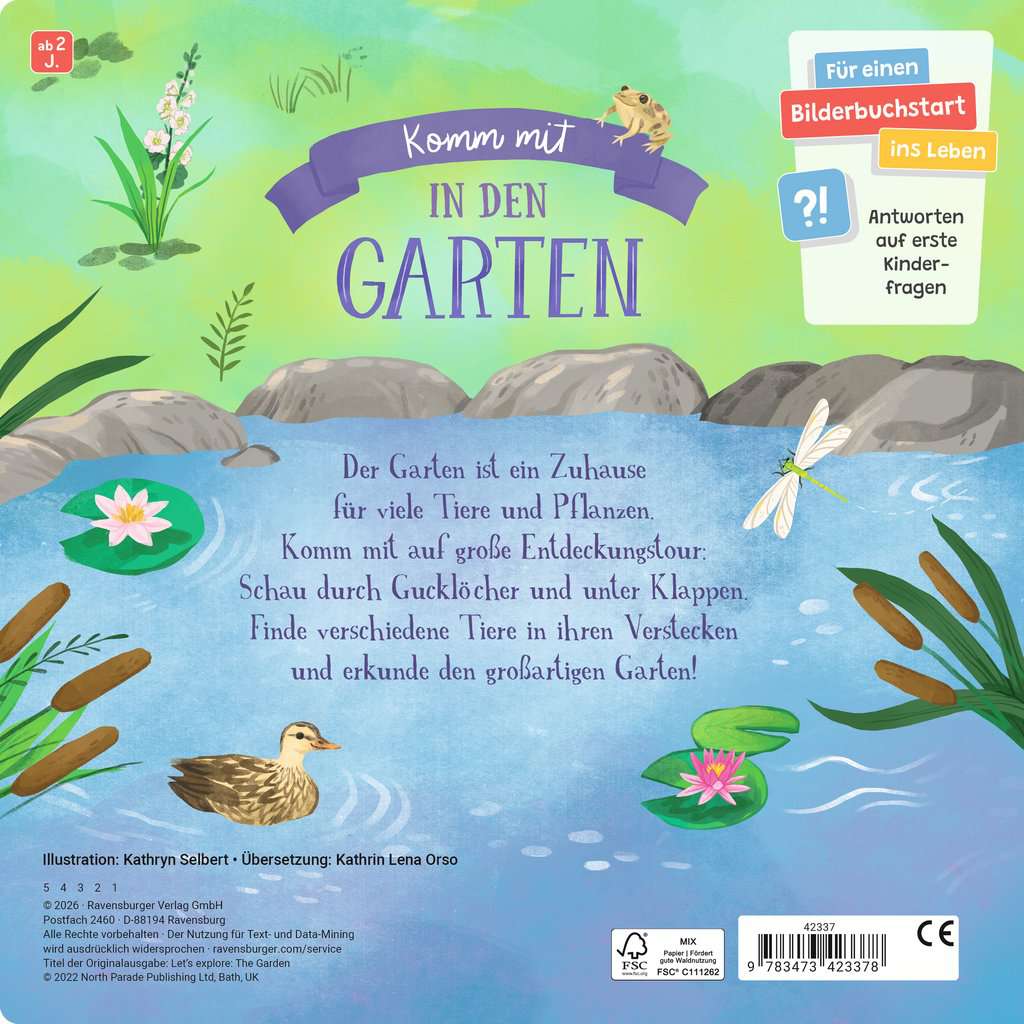 Bilderbuch Ravensburger Auf Entdeckungstour: Im Garten