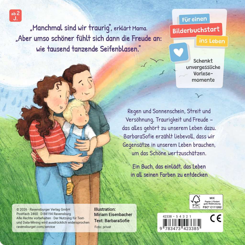 Bilderbuch Ravensburger Sonne und Regen – So ist unser Leben