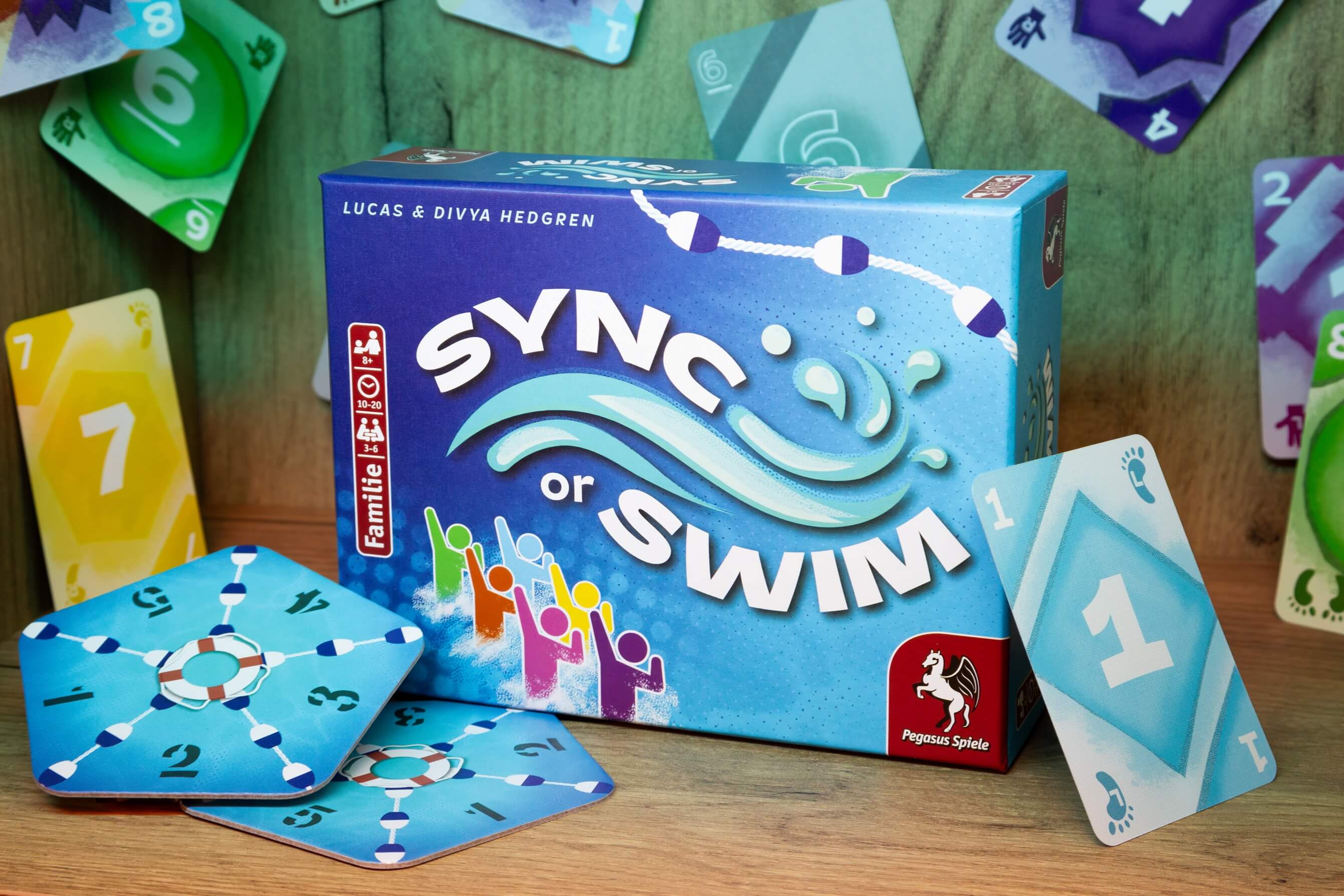 Gesellschaftsspiel Pegasus Spiele Sync or Swim
