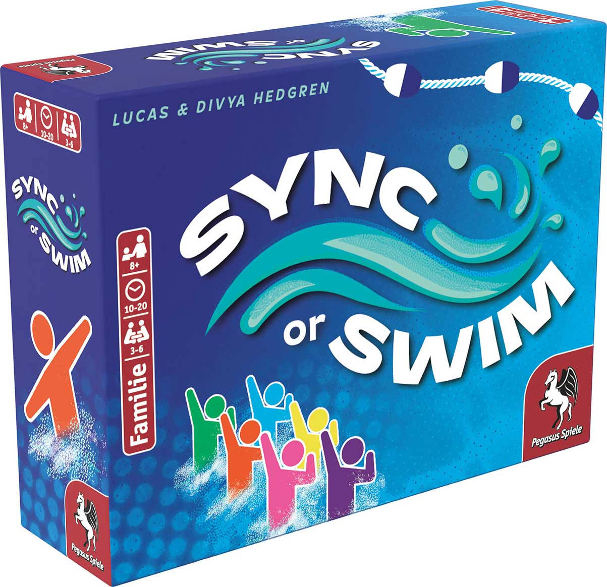 Gesellschaftsspiel Pegasus Spiele Sync or Swim
