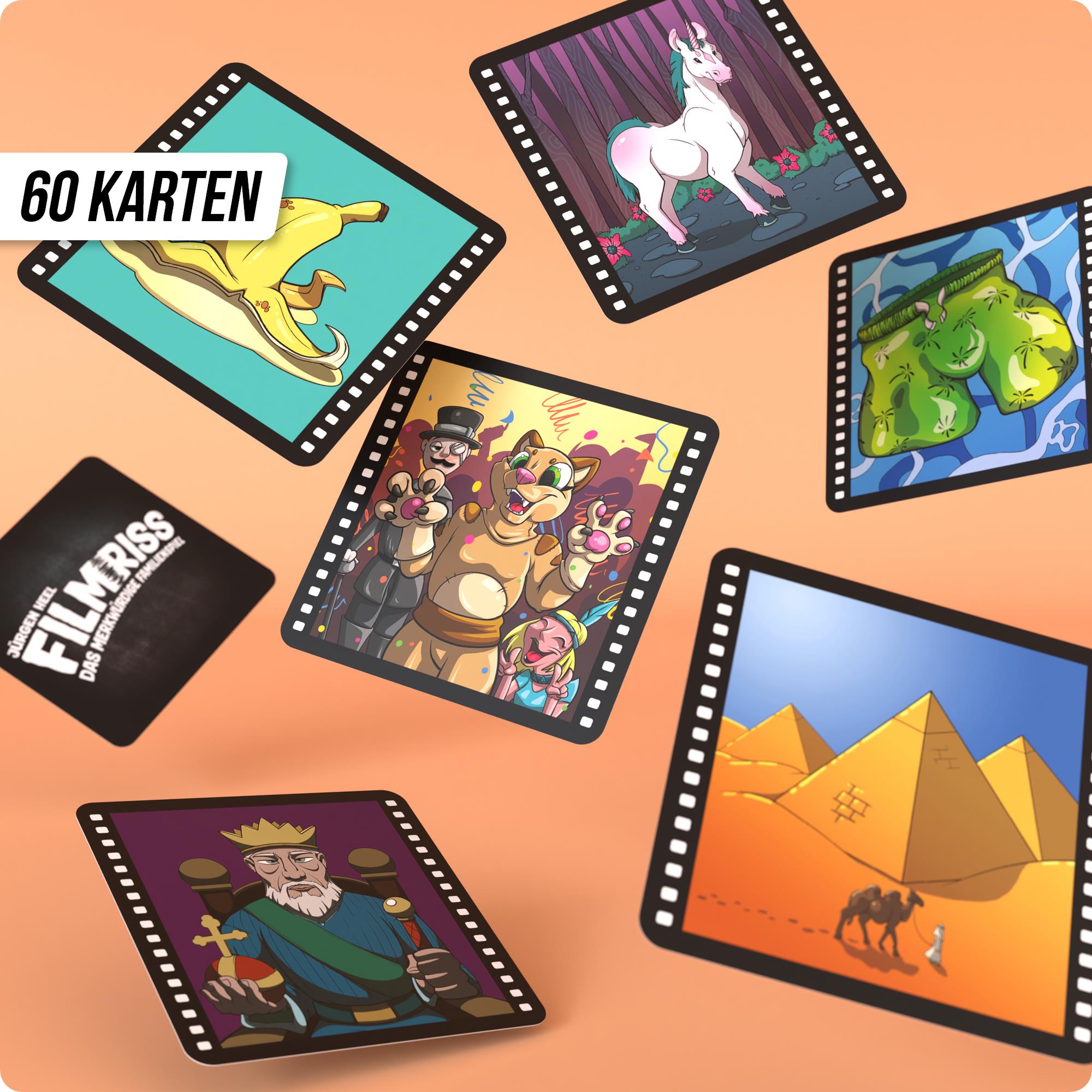 Wissensspiel Denkriesen Filmriss - "Das merkwürdige Familienspiel"