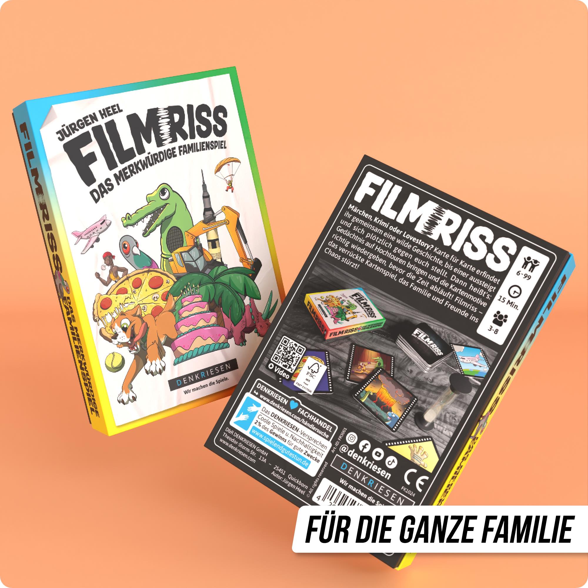 Wissensspiel Denkriesen Filmriss - "Das merkwürdige Familienspiel"