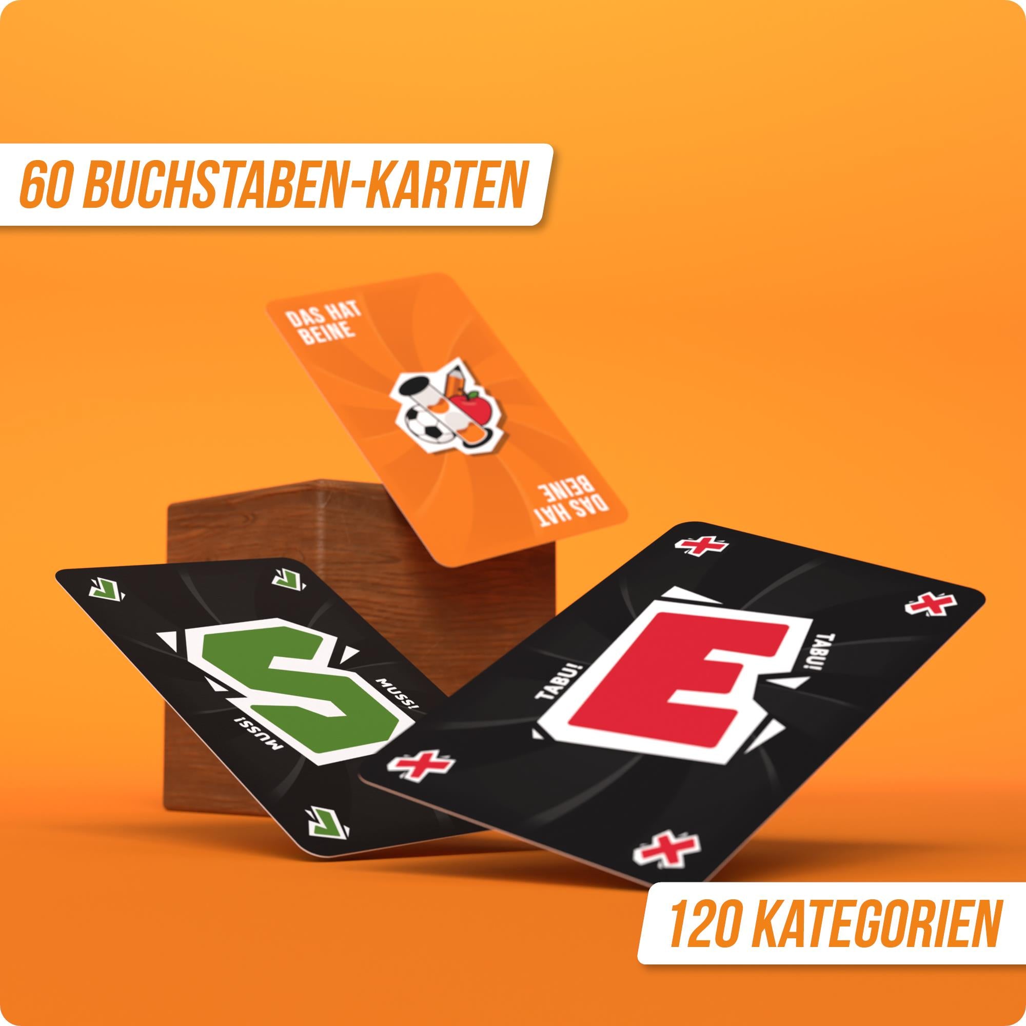 Wissensspiel Denkriesen Stadt Land Vollpfosten® Classic Edition – "Intelligenz ist relativ." | Extrem