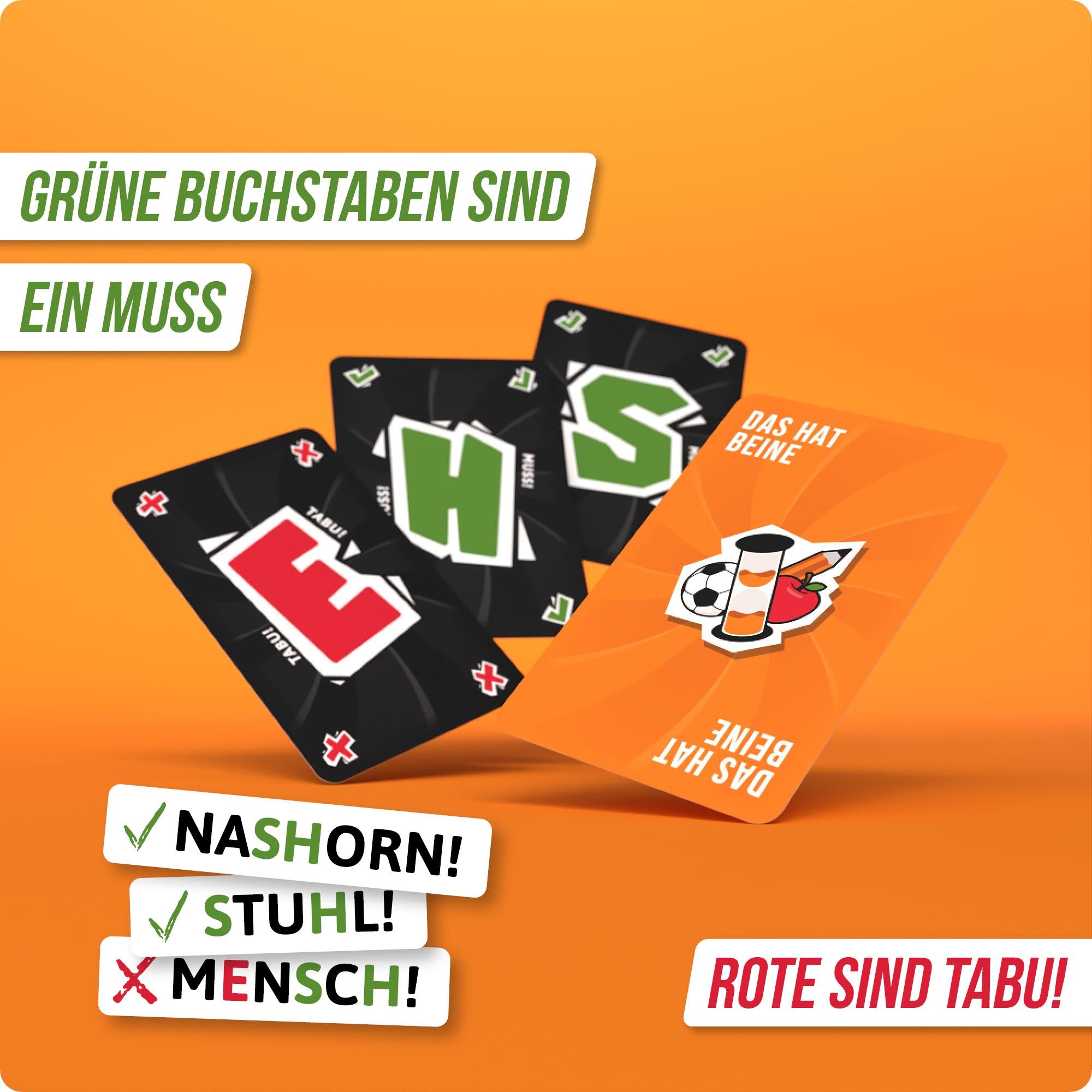 Wissensspiel Denkriesen Stadt Land Vollpfosten® Classic Edition – "Intelligenz ist relativ." | Extrem