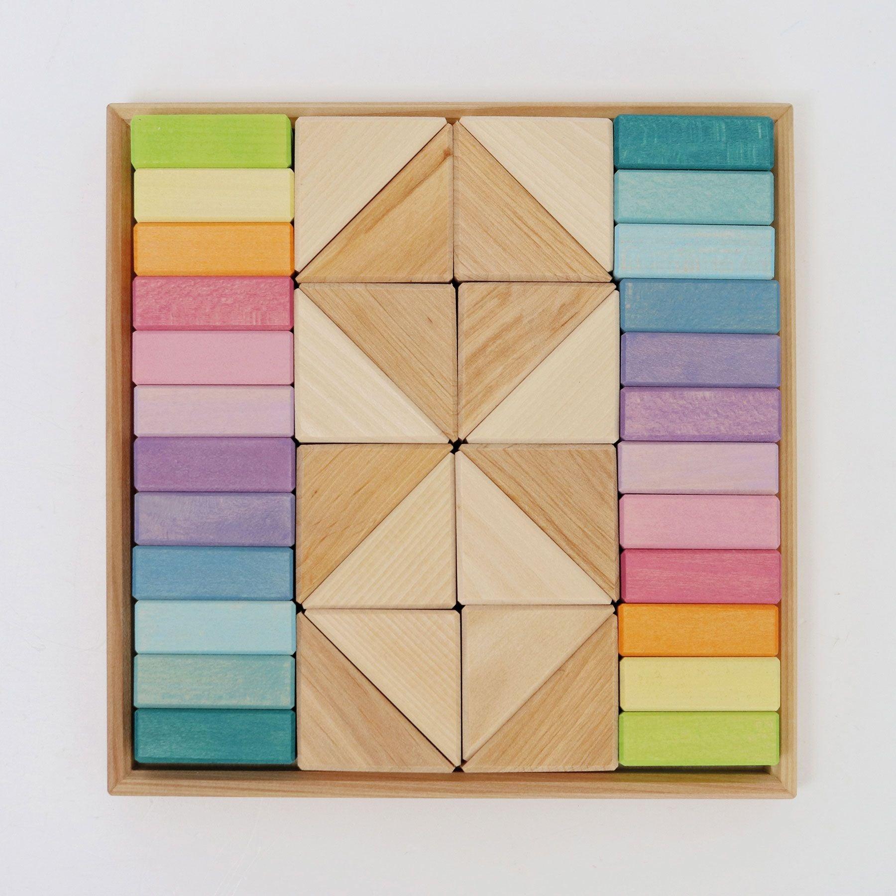 Open-ended Play GRIMM'S Spiel und Holz Design Pastell Duo