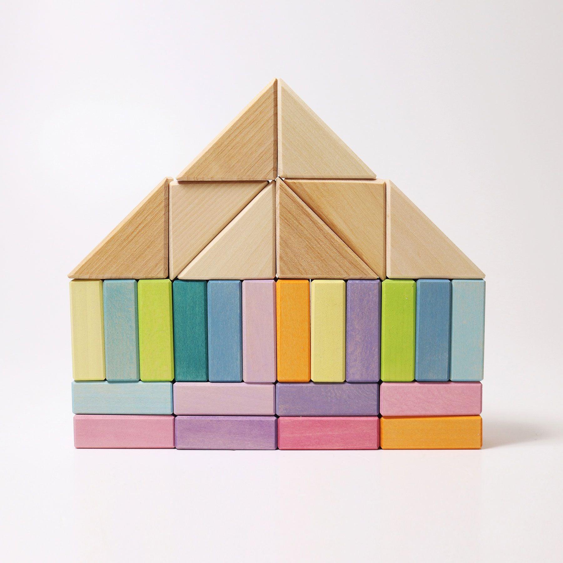 Open-ended Play GRIMM'S Spiel und Holz Design Pastell Duo