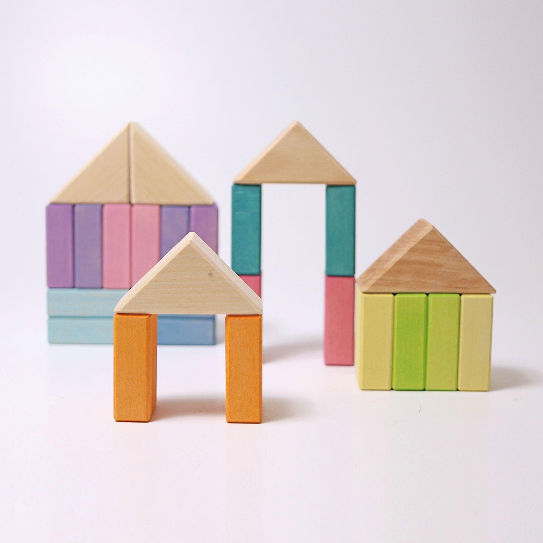 Open-ended Play GRIMM'S Spiel und Holz Design Pastell Duo