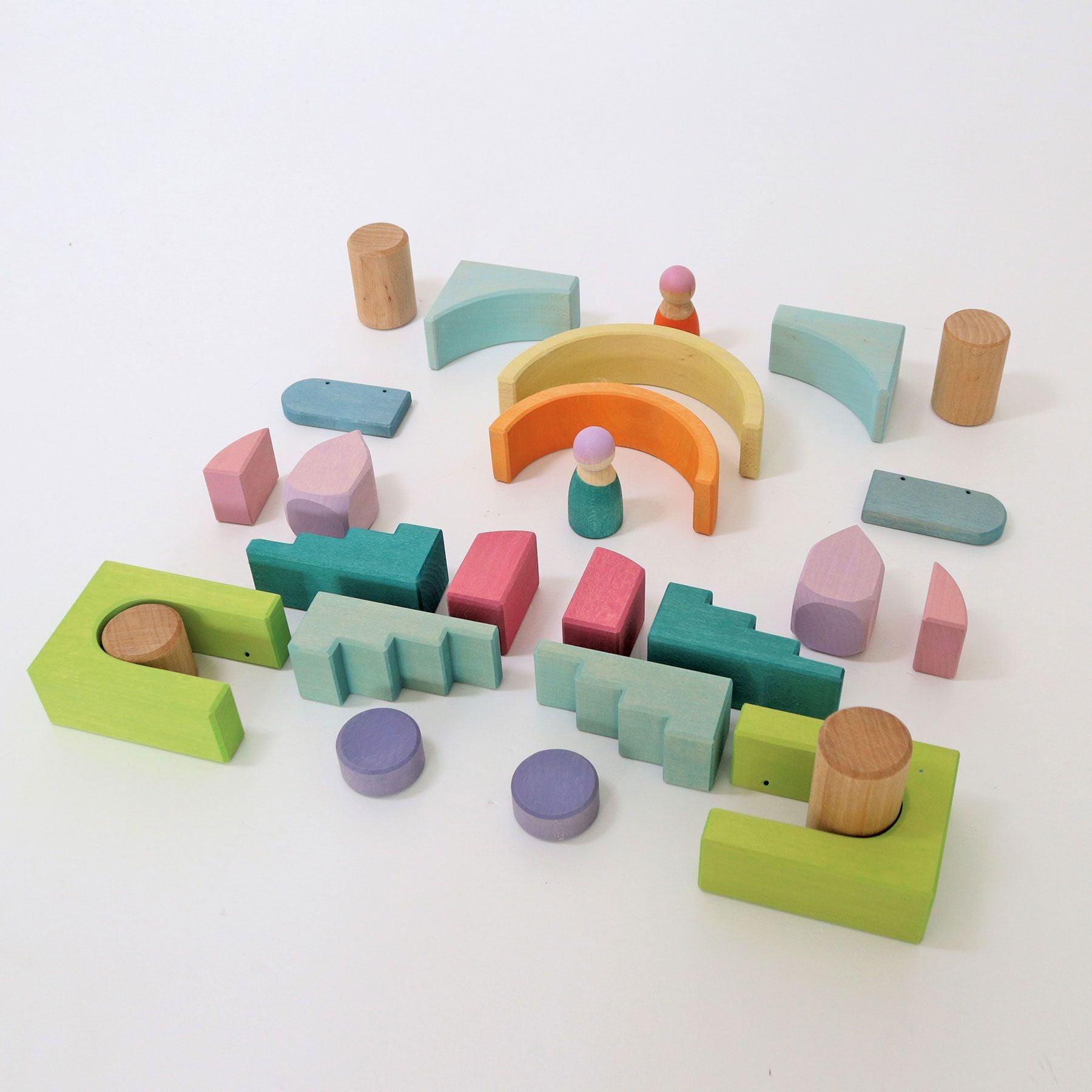 Open-ended Play GRIMM'S Spiel und Holz Design Bauwelt Wolkenspiel