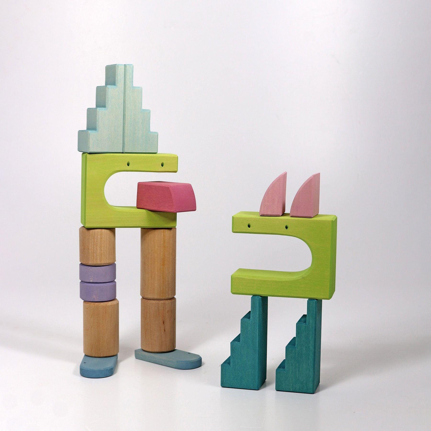 Open-ended Play GRIMM'S Spiel und Holz Design Bauwelt Wolkenspiel