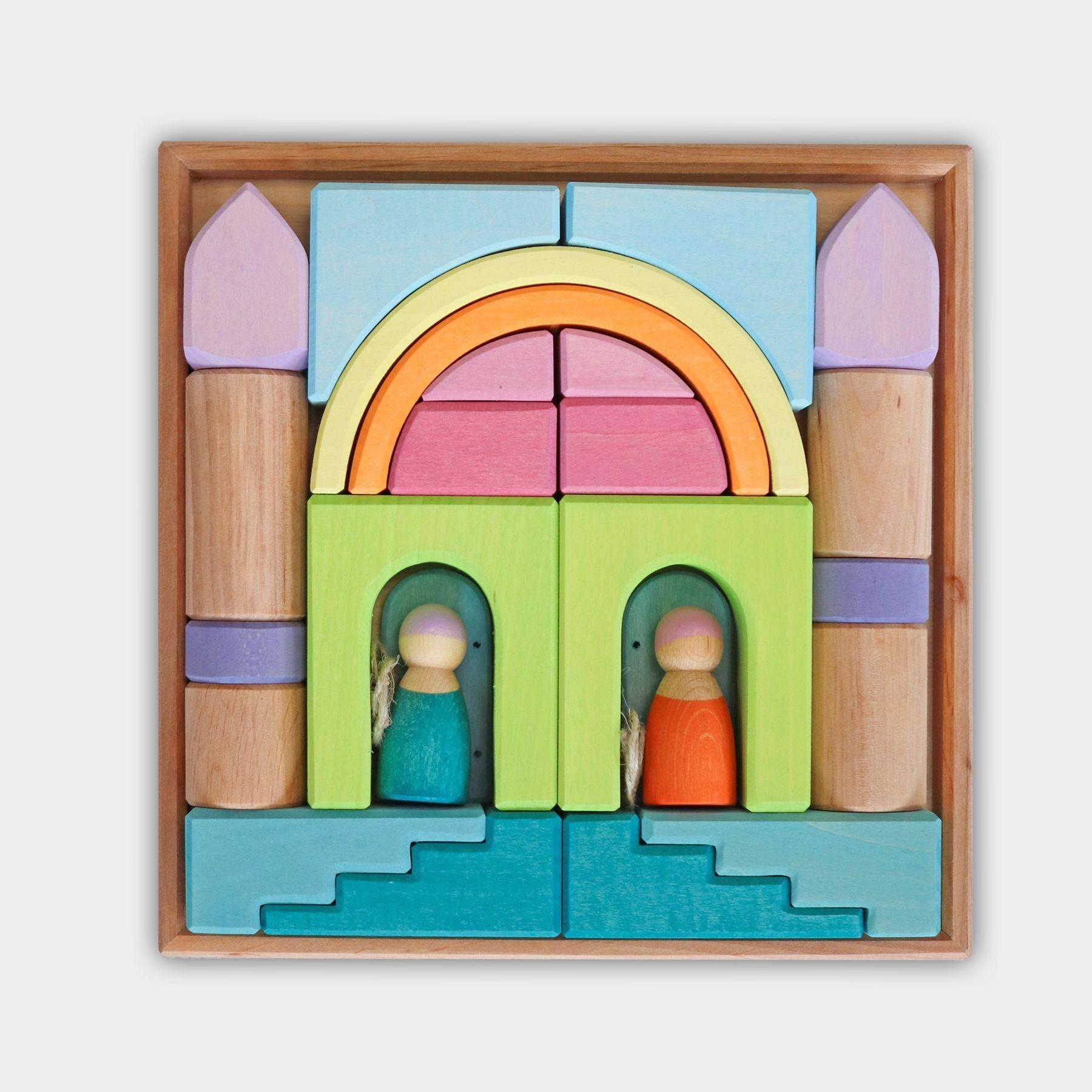 Open-ended Play GRIMM'S Spiel und Holz Design Bauwelt Wolkenspiel