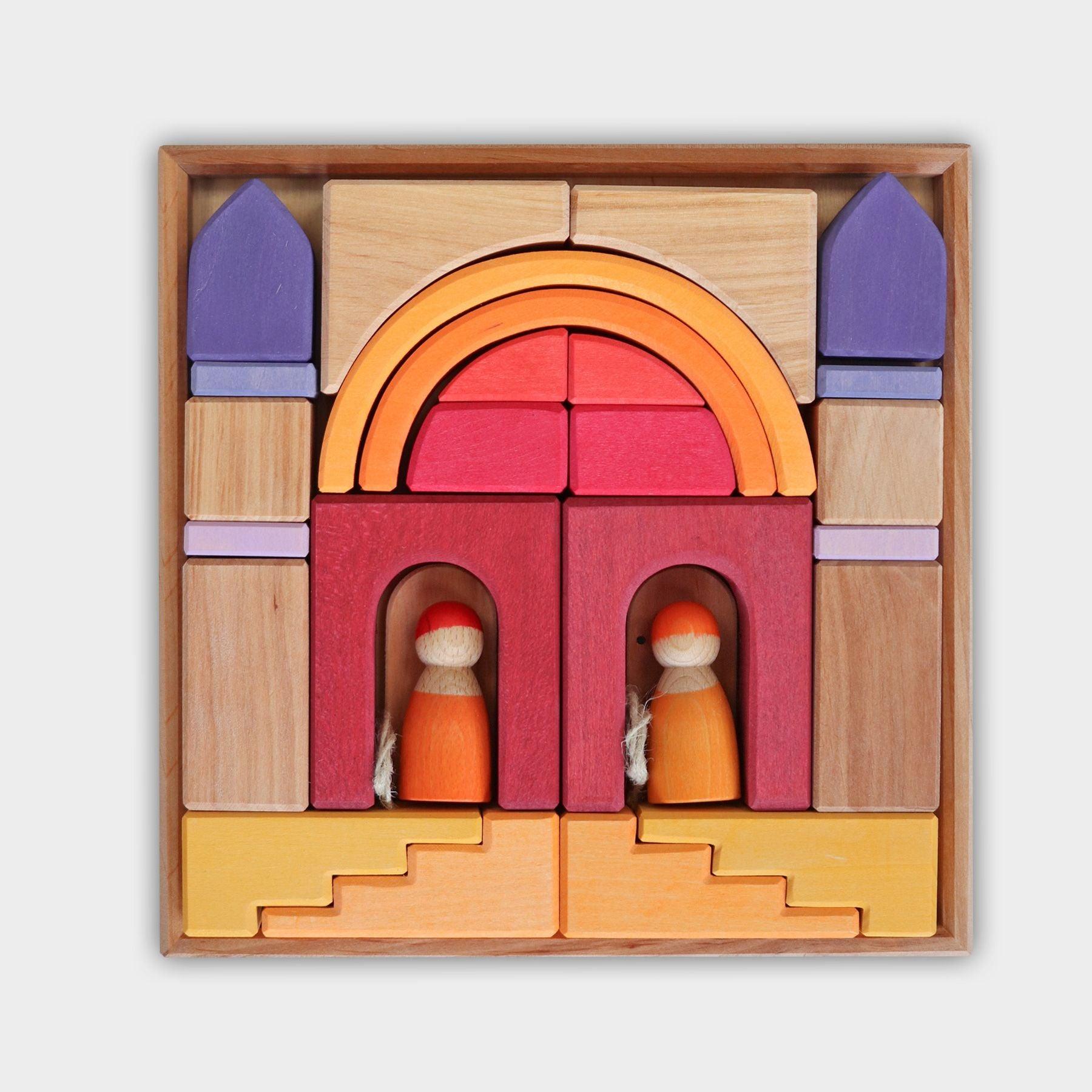 Open-ended Play GRIMM'S Spiel und Holz Design Bauwelt Wüstensand