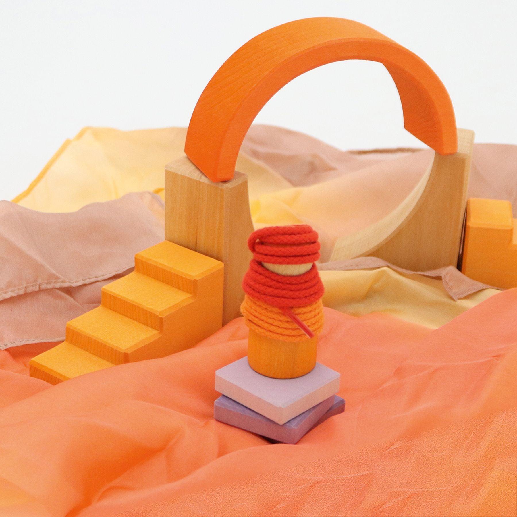 Open-ended Play GRIMM'S Spiel und Holz Design Bauwelt Wüstensand
