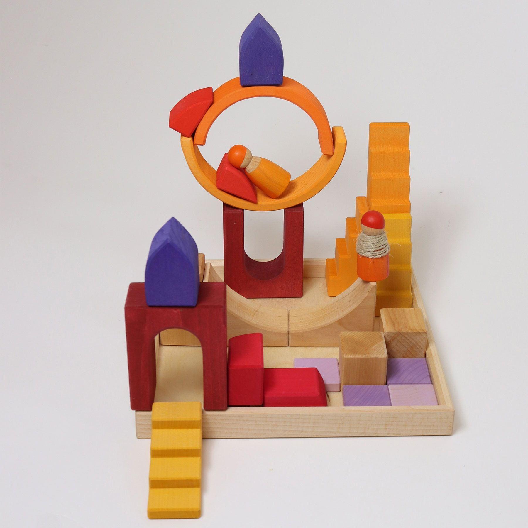 Open-ended Play GRIMM'S Spiel und Holz Design Bauwelt Wüstensand