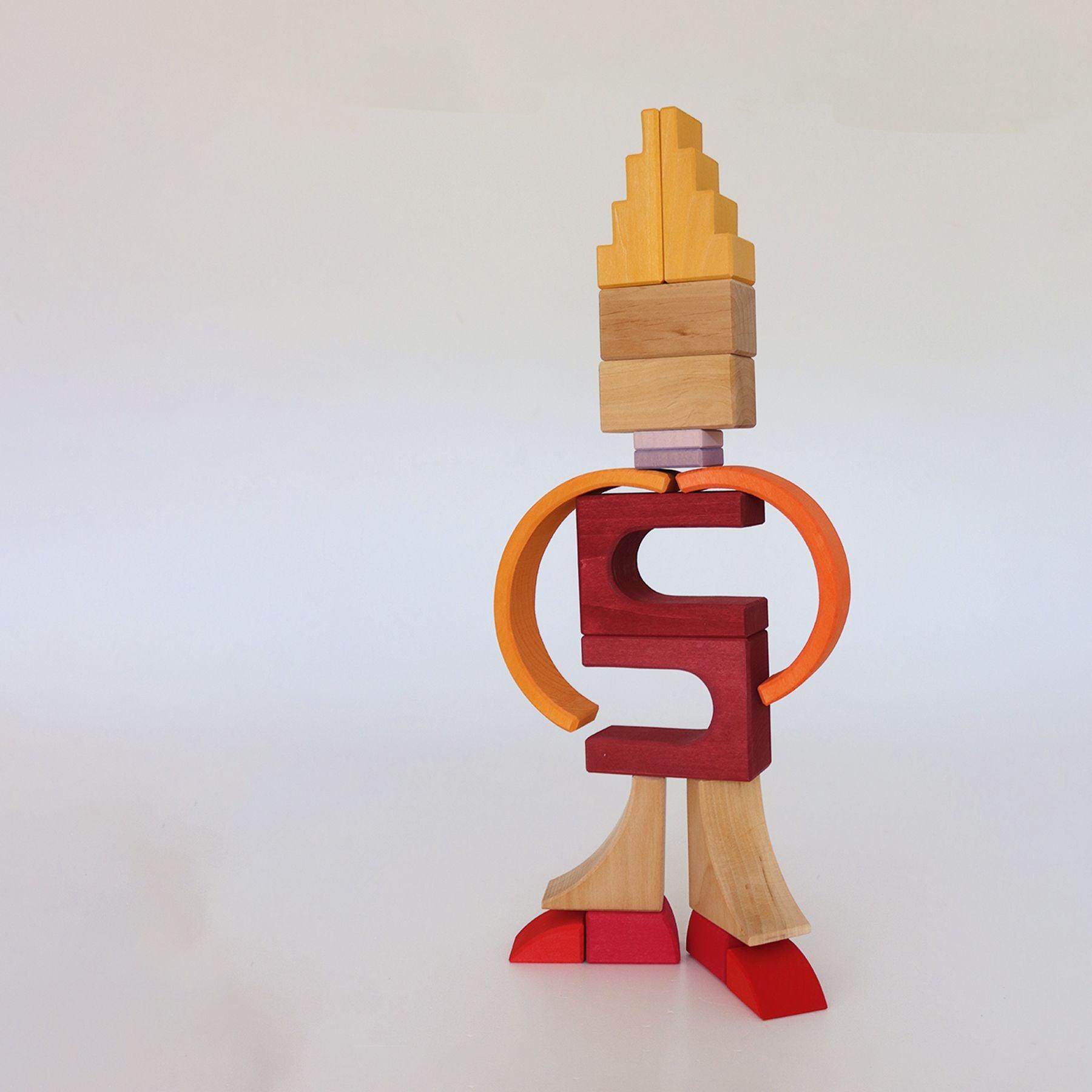 Open-ended Play GRIMM'S Spiel und Holz Design Bauwelt Wüstensand