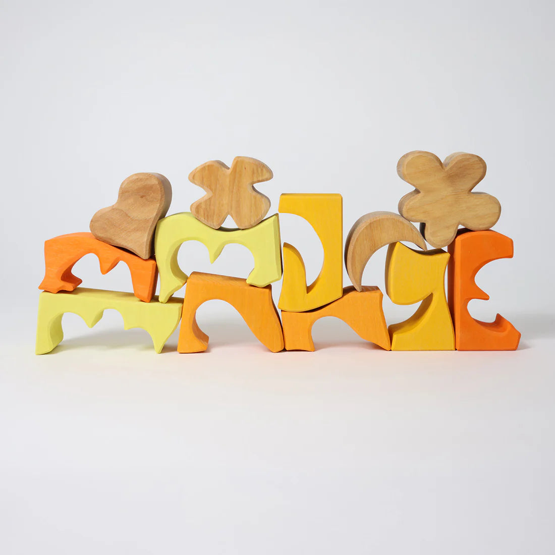 Open-ended Play GRIMM'S Spiel und Holz Design Bauspiel Gelb