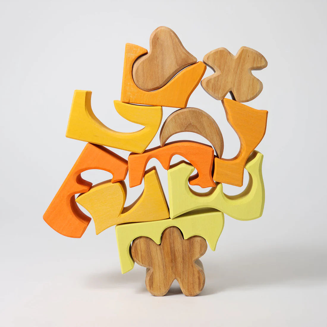 Open-ended Play GRIMM'S Spiel und Holz Design Bauspiel Gelb