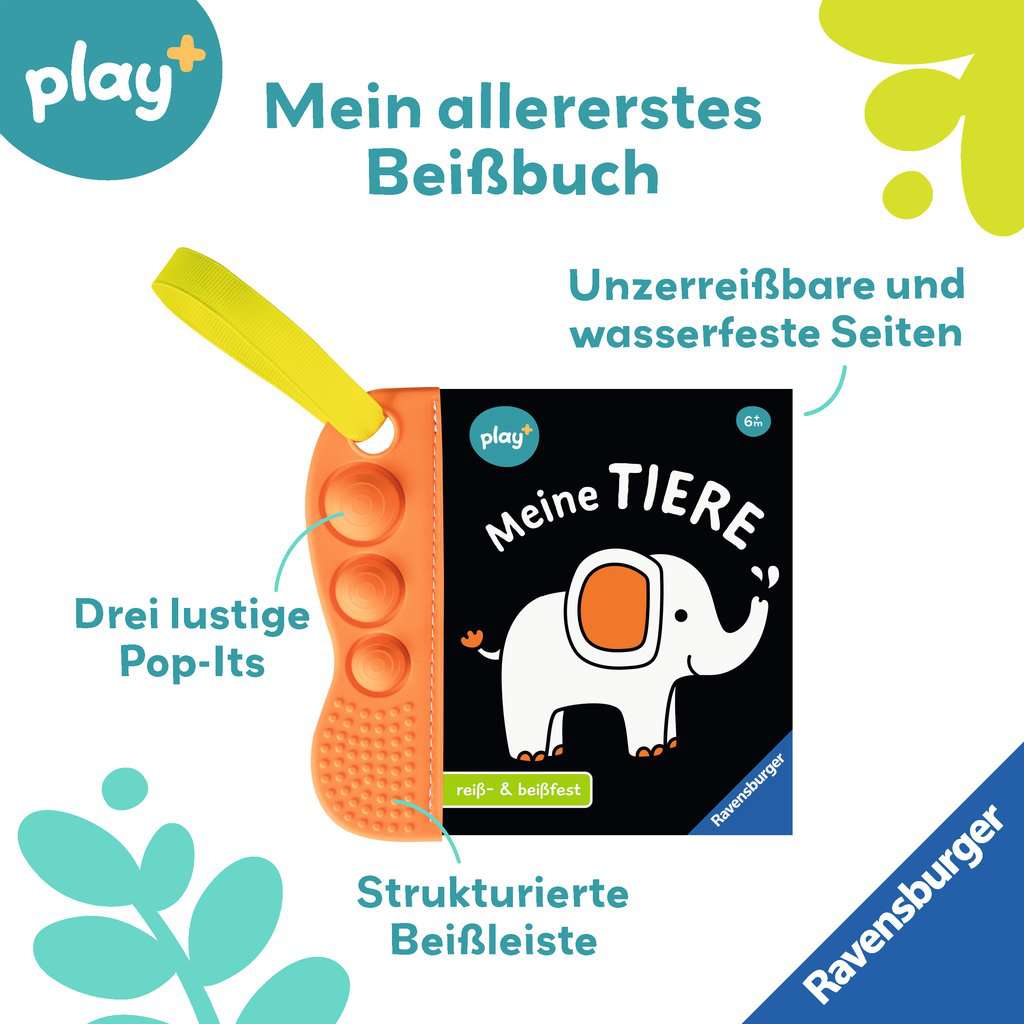 Bilderbuch Ravensburger flip&pop: Meine Tiere