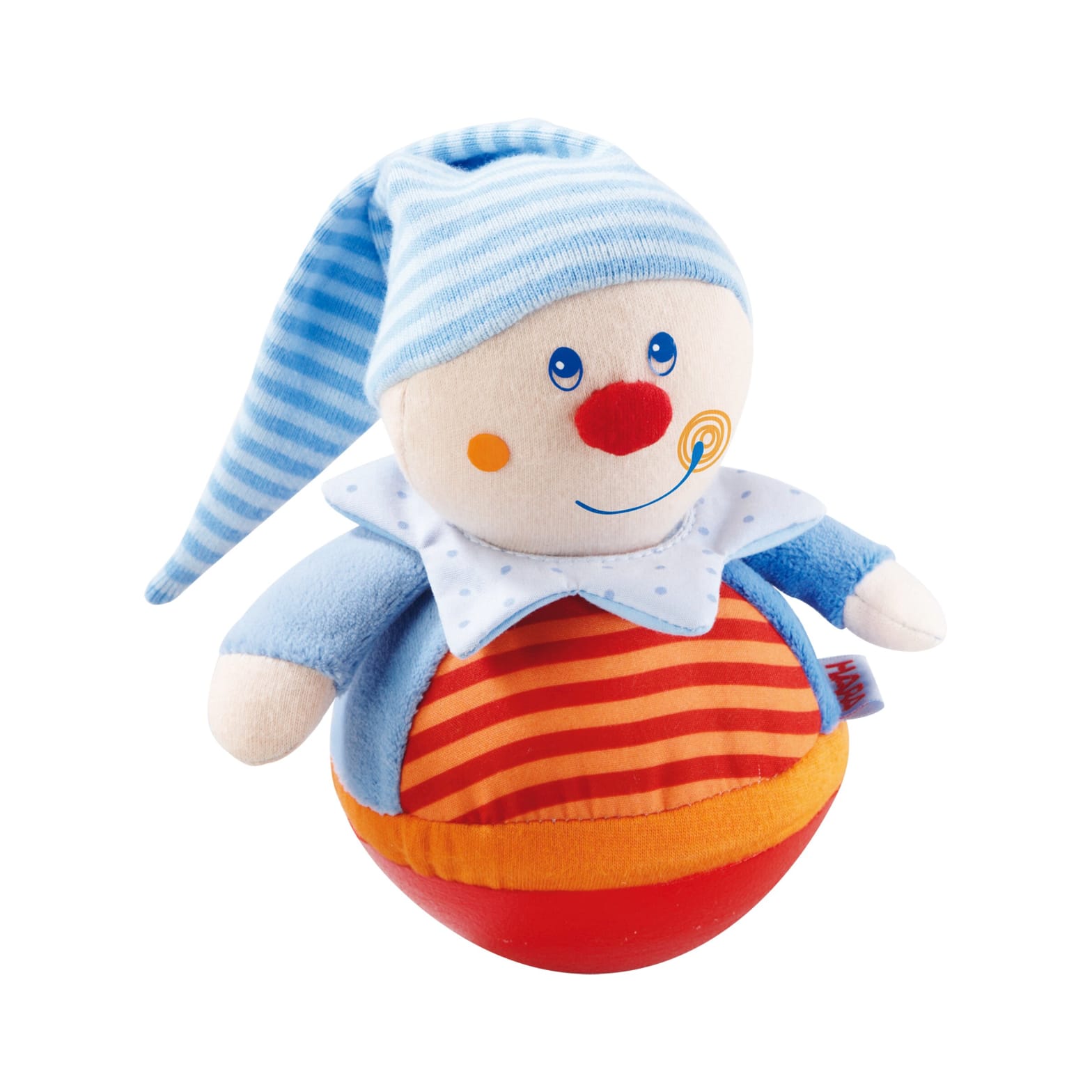 Greifen & Rasseln HABA Stehauffigur Kasper