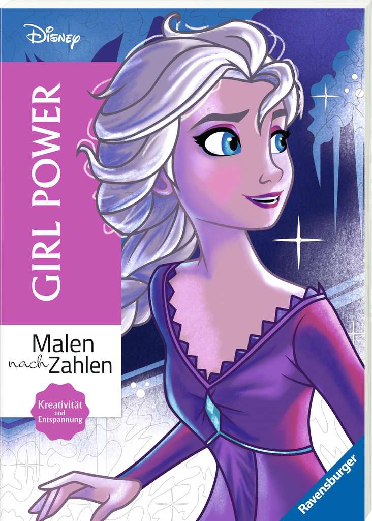 Malen Ravensburger Disney - Malen nach Zahlen: Girl Power