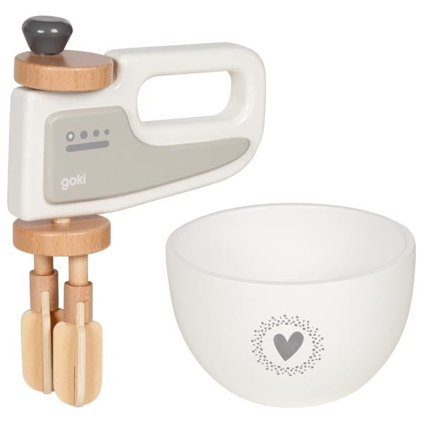 Spielwelt goki Handmixer mit Rührschüssel