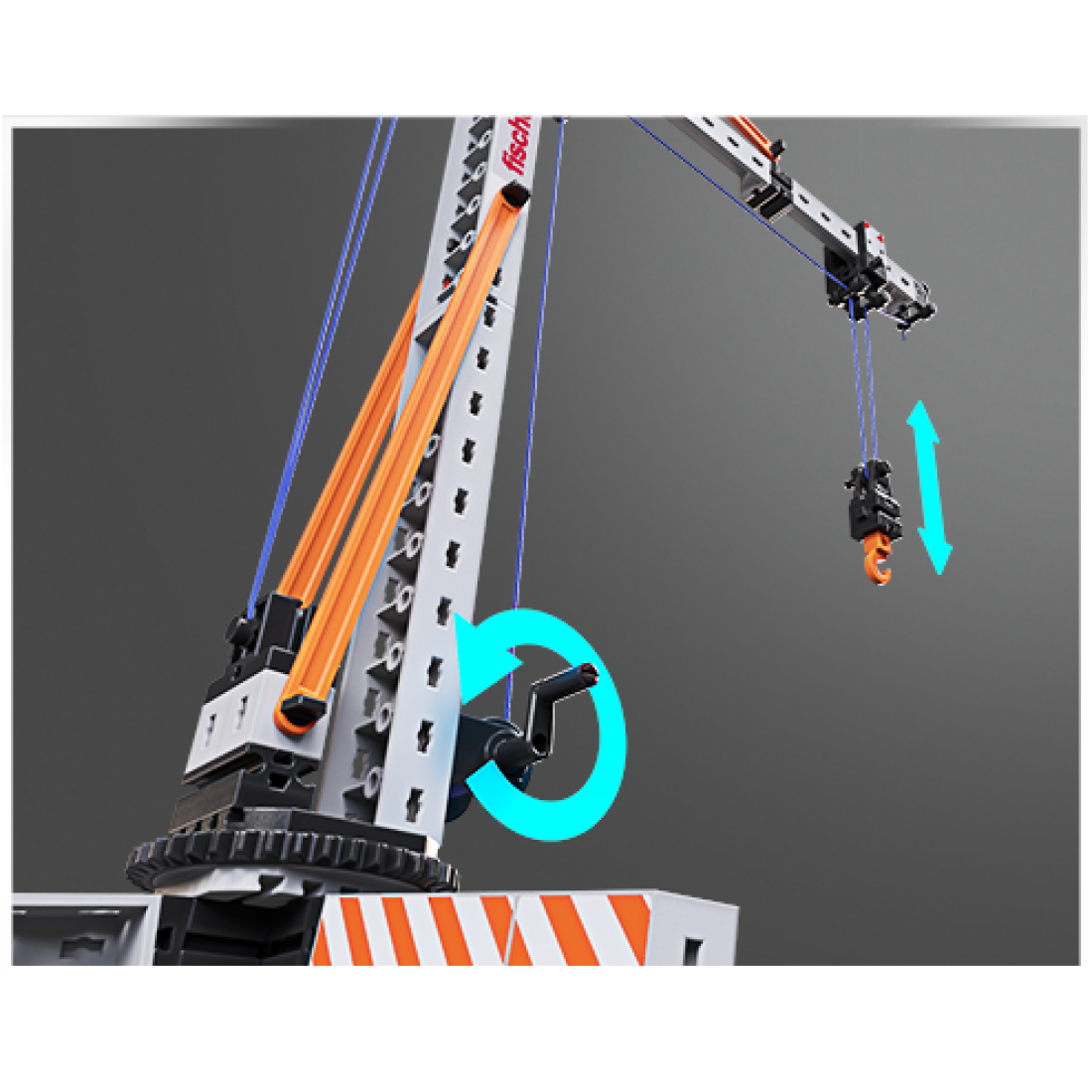 Technisches Bauen fischertechnik Kran