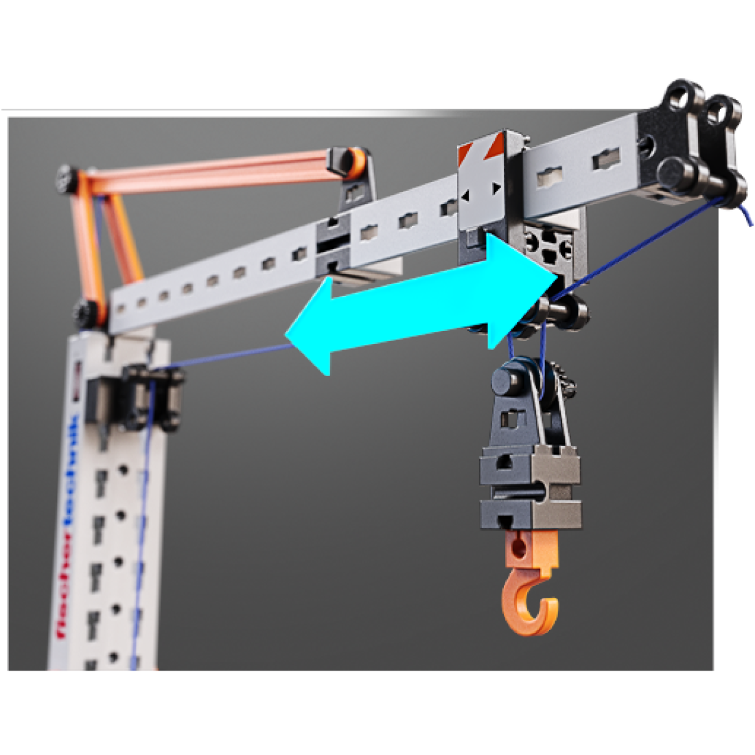 Technisches Bauen fischertechnik Kran