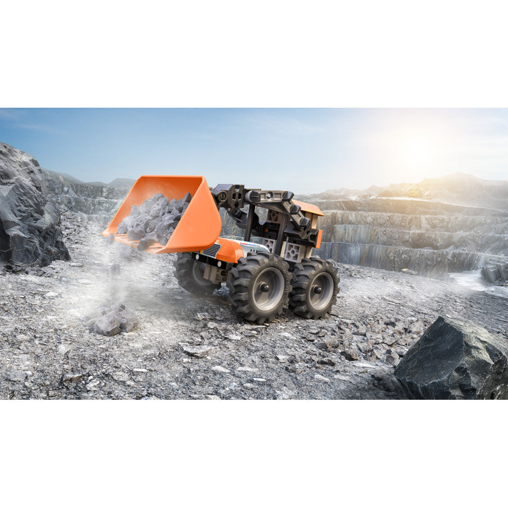 Technisches Bauen fischertechnik Radlader / Loader