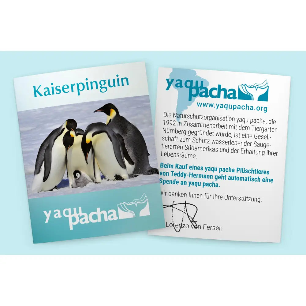 Plüschtier Teddy Hermann Teddy-Herrmann ⎮ Pinguin ⎮ 30 cm