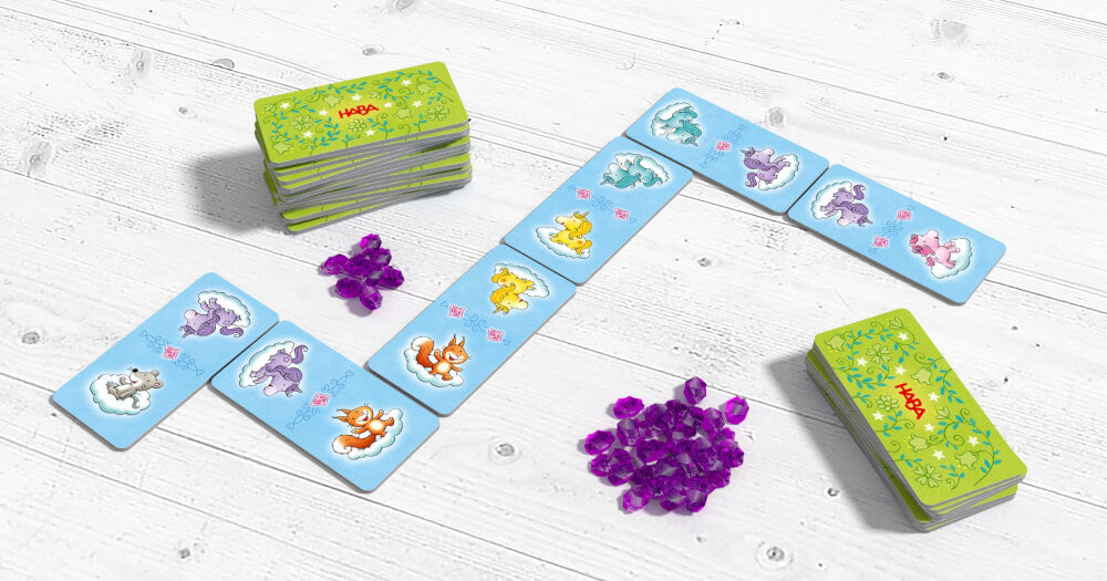 Gesellschaftsspiel HABA Einhorn Glitzerglück – Spielesammlung