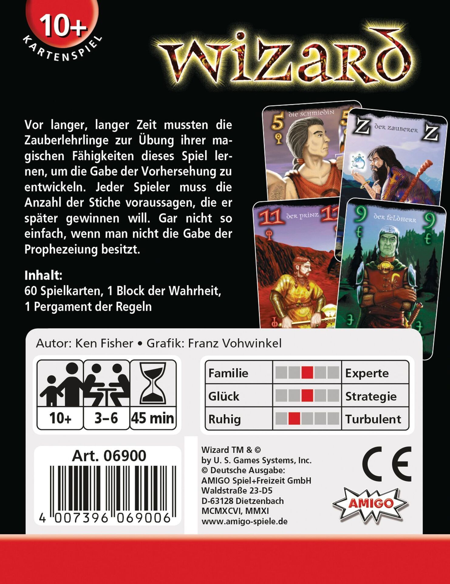 Kartenspiel Amigo Spiele Wizard
