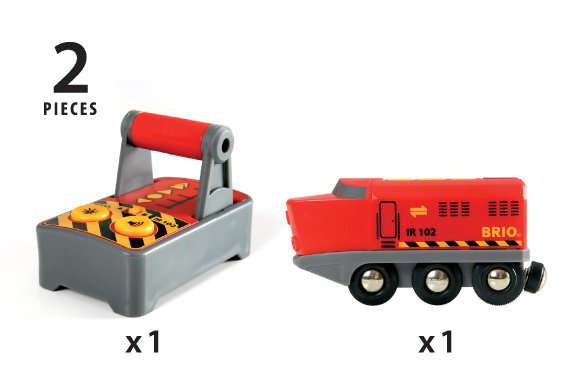 Holzeisenbahn Brio BRIO IR-Frachtlok