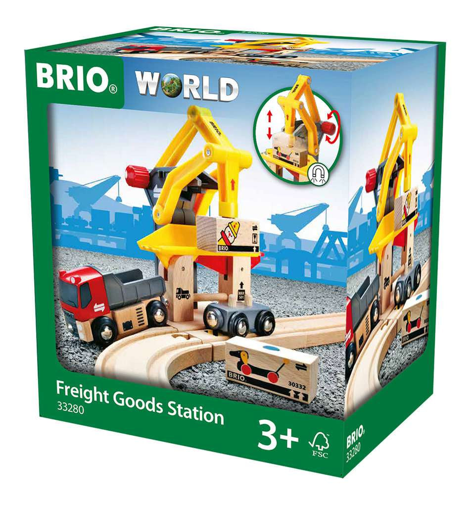 Holzeisenbahn Brio BRIO Frachtverladestation