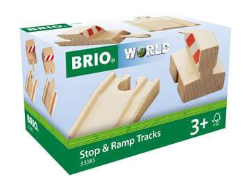 Holzeisenbahn Brio Rampen & Prell-Bock Pack