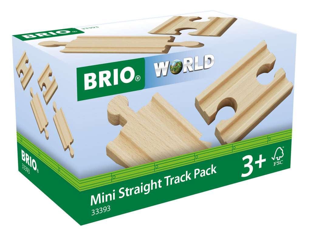 Holzeisenbahn Brio BRIO 1/4 Ausgleichsschienen Mix