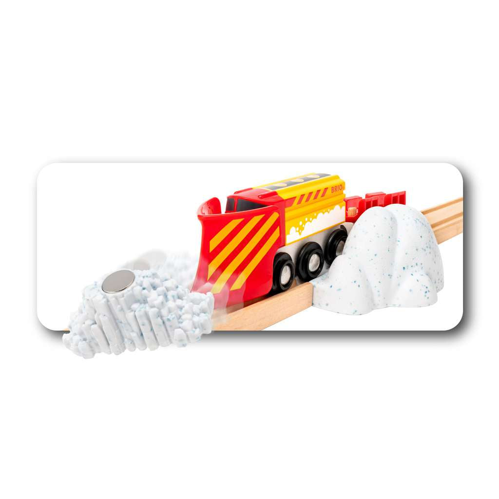 Holzeisenbahn Brio BRIO Schneeräumzug