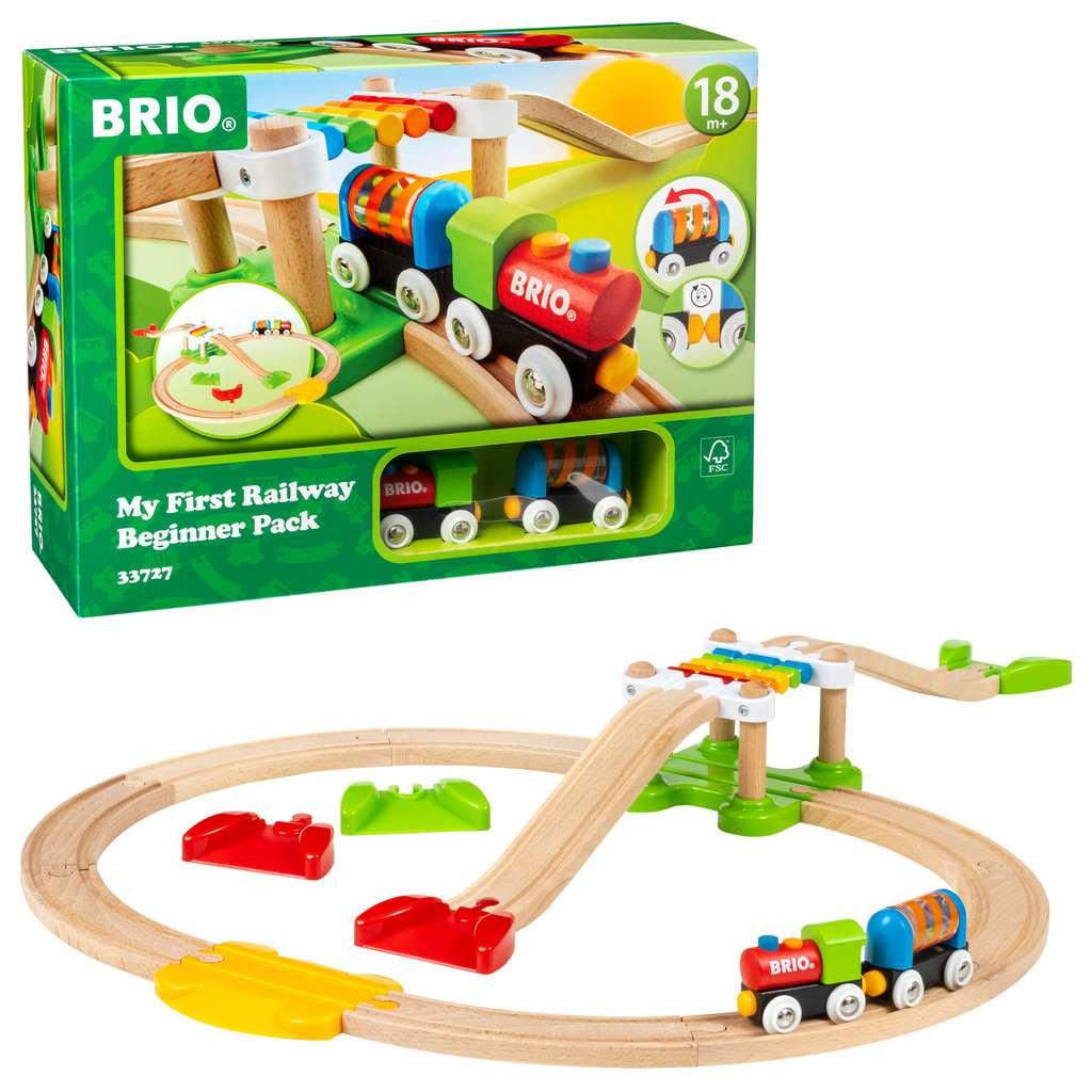 Holzeisenbahn Brio Mein erstes BRIO Bahn Spiel Set