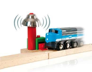 Holzeisenbahn Brio BRIO Magnetisches Glockensignal