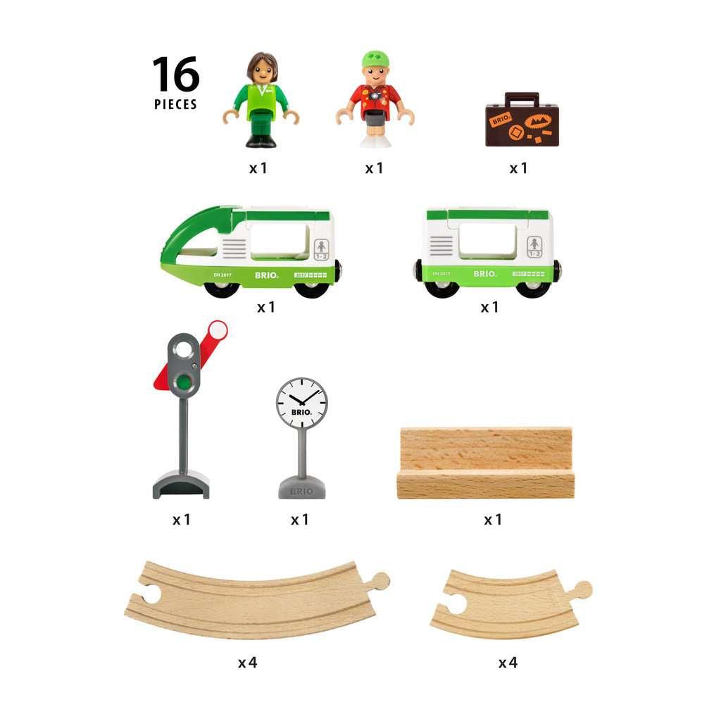 Holzeisenbahn Brio BRIO Starter Set Reisezug
