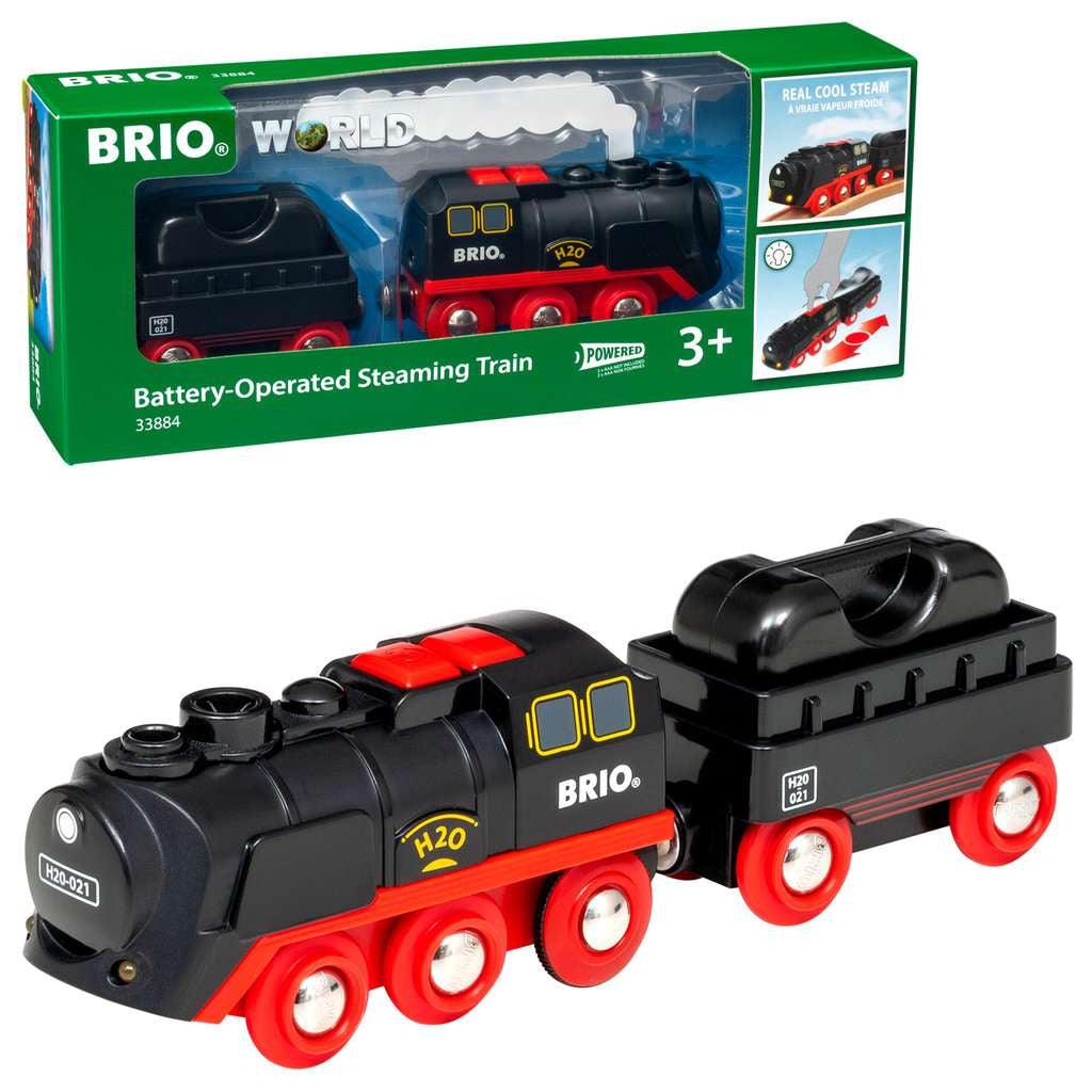 Holzeisenbahn Brio BRIO Batterie-Dampflok mit Wassertank