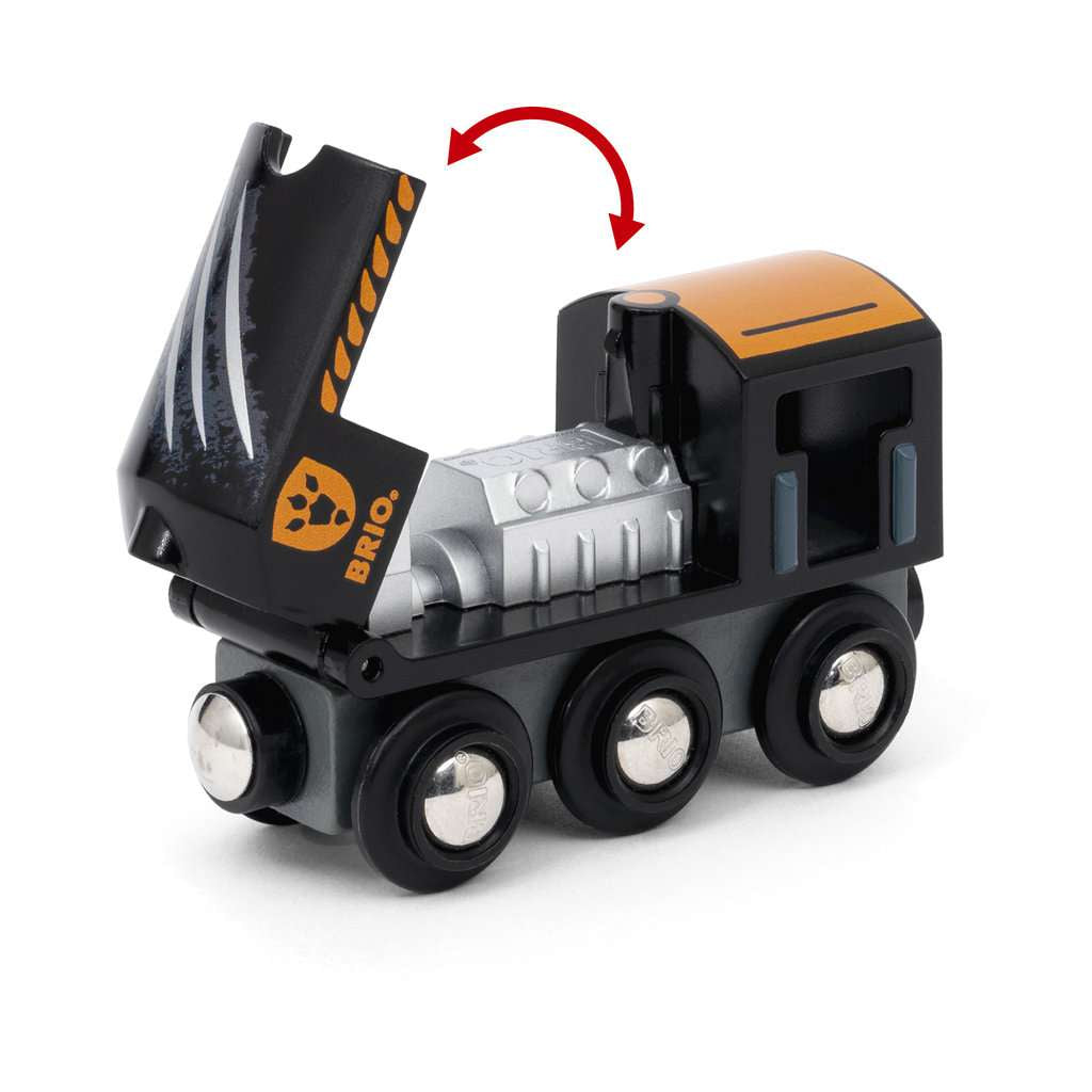 Holzeisenbahn Brio BRIO Dinosaurier Bahn Set