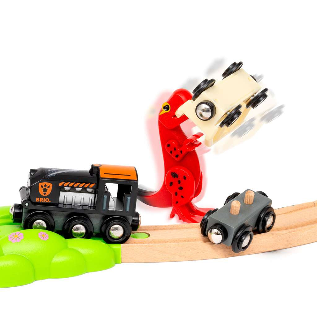 Holzeisenbahn Brio BRIO Dinosaurier Deluxe Set
