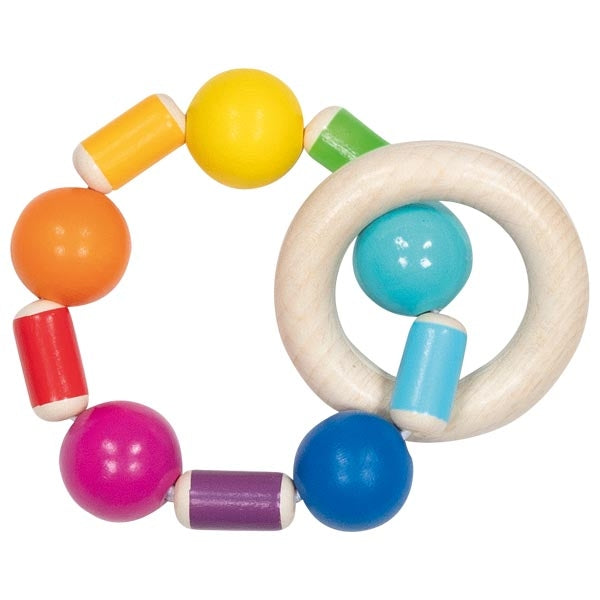 Greifen & Rasseln goki Greifling Elastik Regenbogen