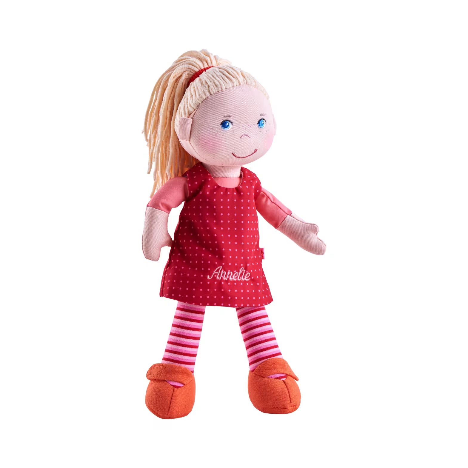 Puppen HABA Stoffpuppe Annelie, 30 cm
