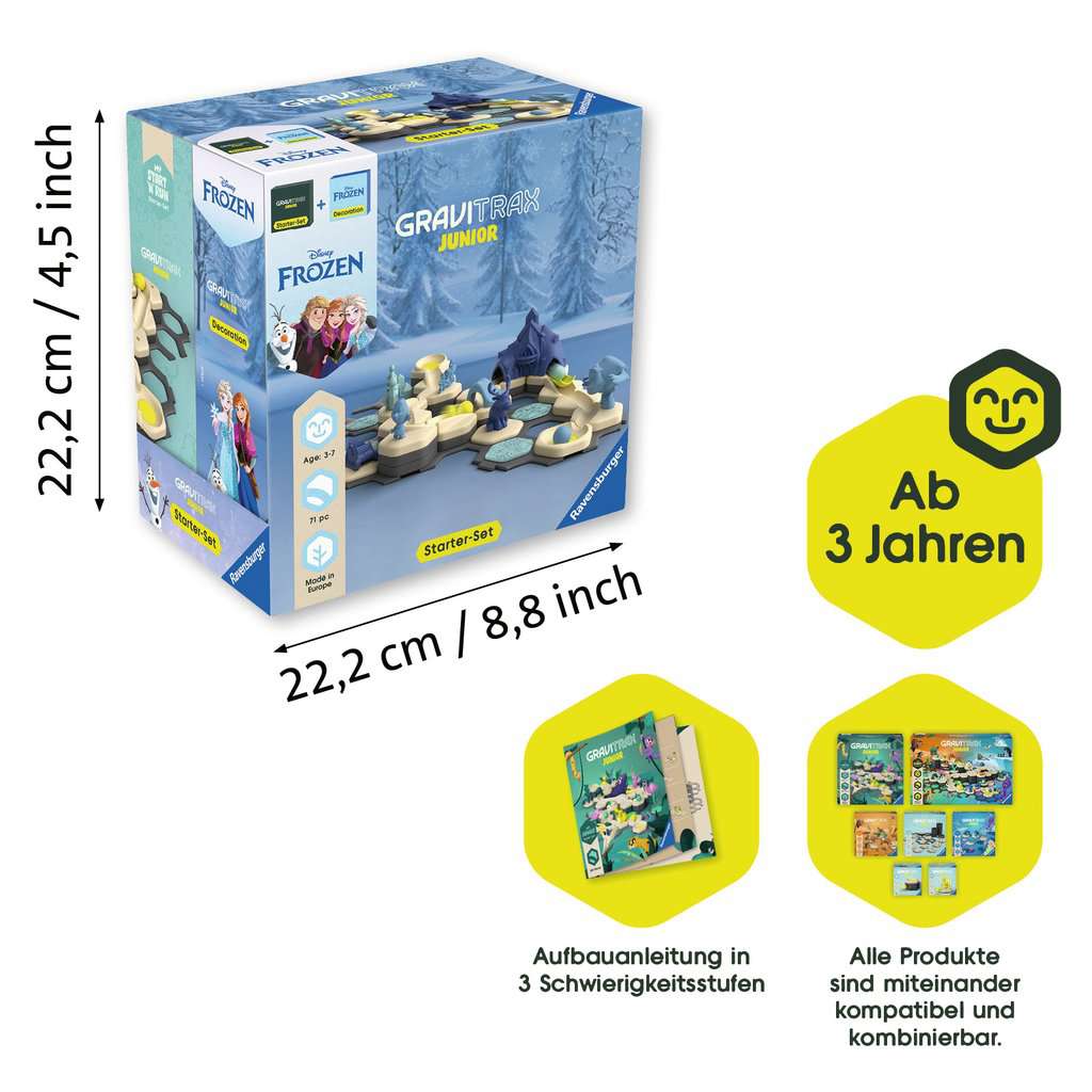 Spiel Ravensburger GraviTrax Junior ⎮ Starter-Set Frozen